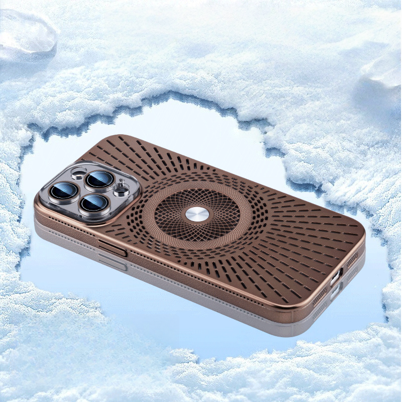 iPhone 17 Series Heat Dissipation & Drop-Proof Magnetic Case