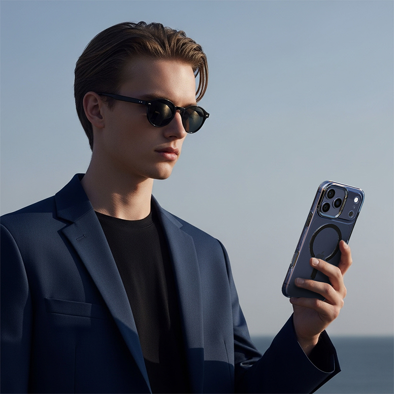 Dopamine Transparent Magnetic Case for iPhone 17 Series