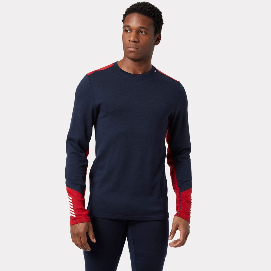 Men's LIFA Merino Midweight Crew Base Layer
