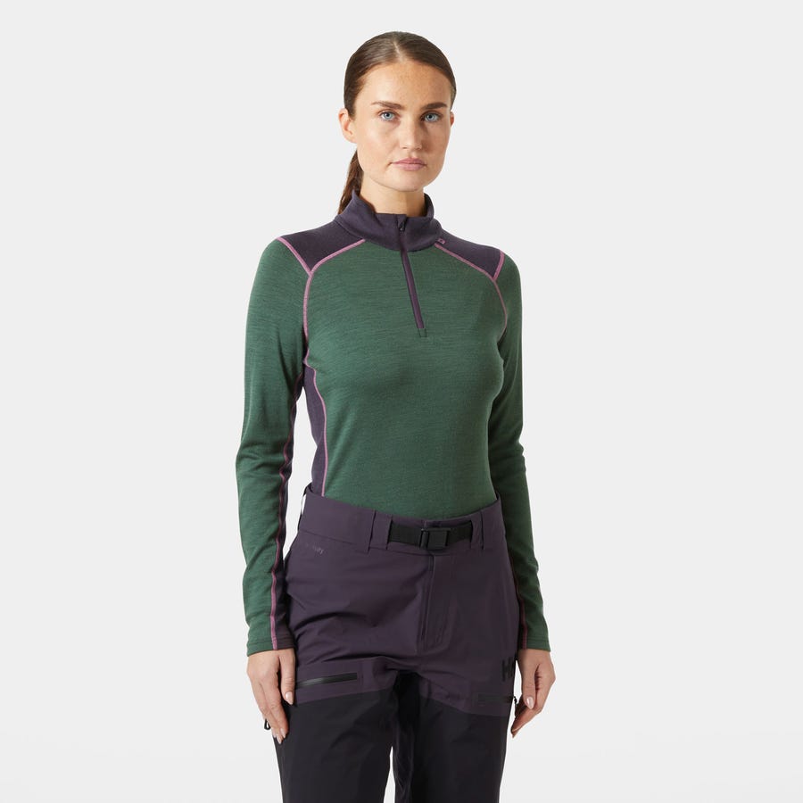 Women's LIFA Merino Midweight Half-Zip Base Layer
