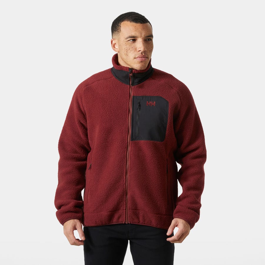 Men's Panorama Pile Fleece Block Jacket