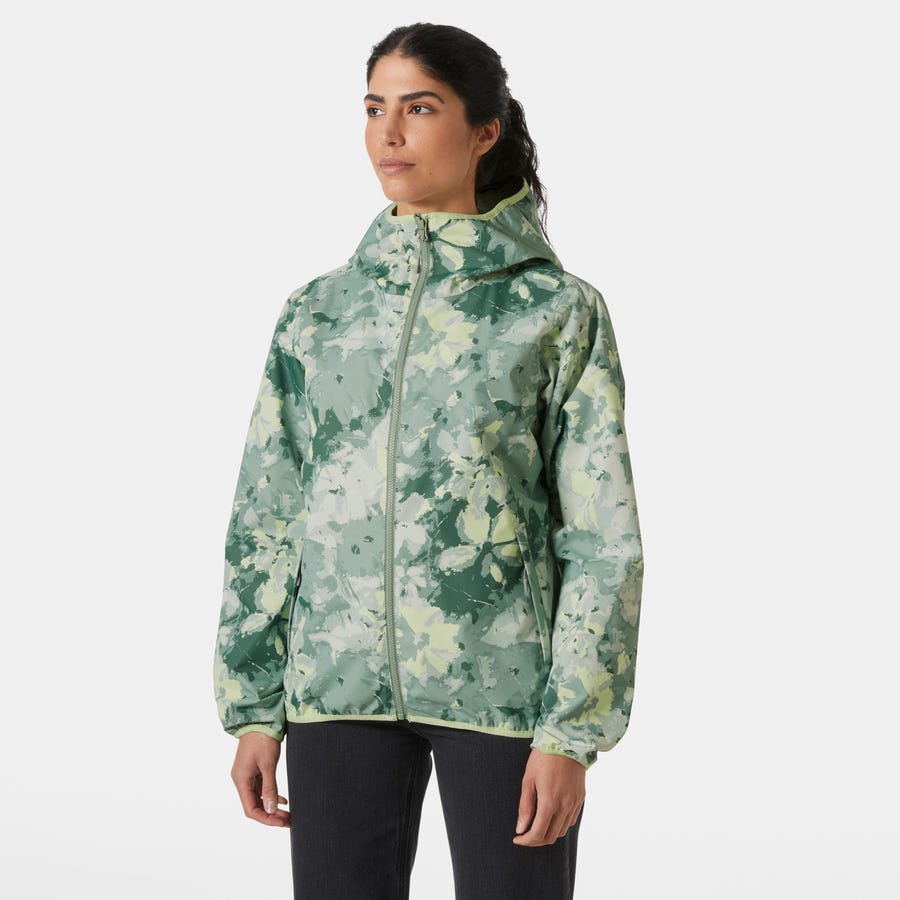 Women's Graphic Rain Jacket