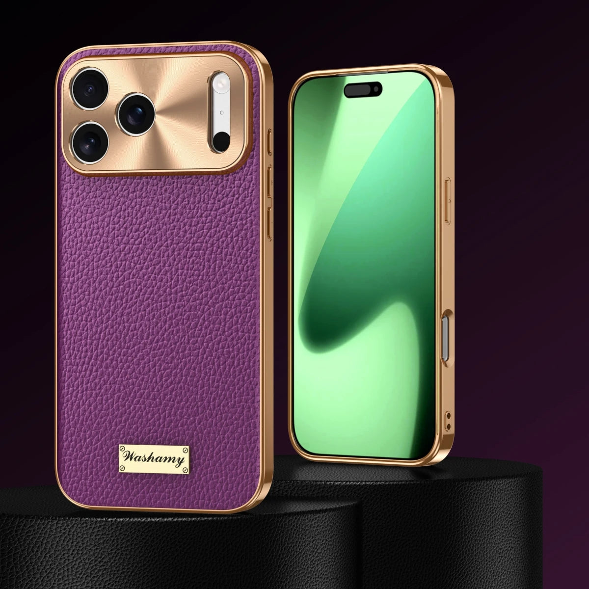 Premium Leather Anti-Fingerprint - Comfortable Grip iPhone 17 Series