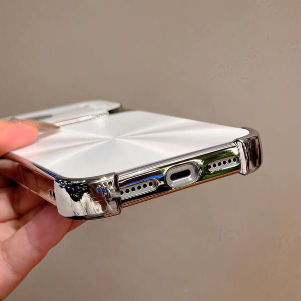 Full-size Shockproof Phone Case with AI button and CD Pattern for iPhone Series