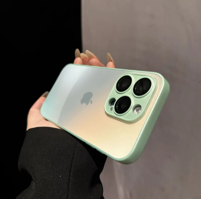 Gradient Frosted Phone Case for iPhone Series