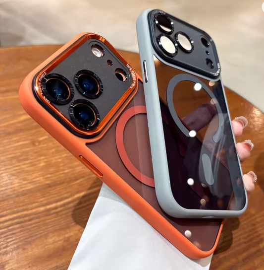 Metal Lens All-inclusive Phone Case for iPhone 17/16/15/14 Series
