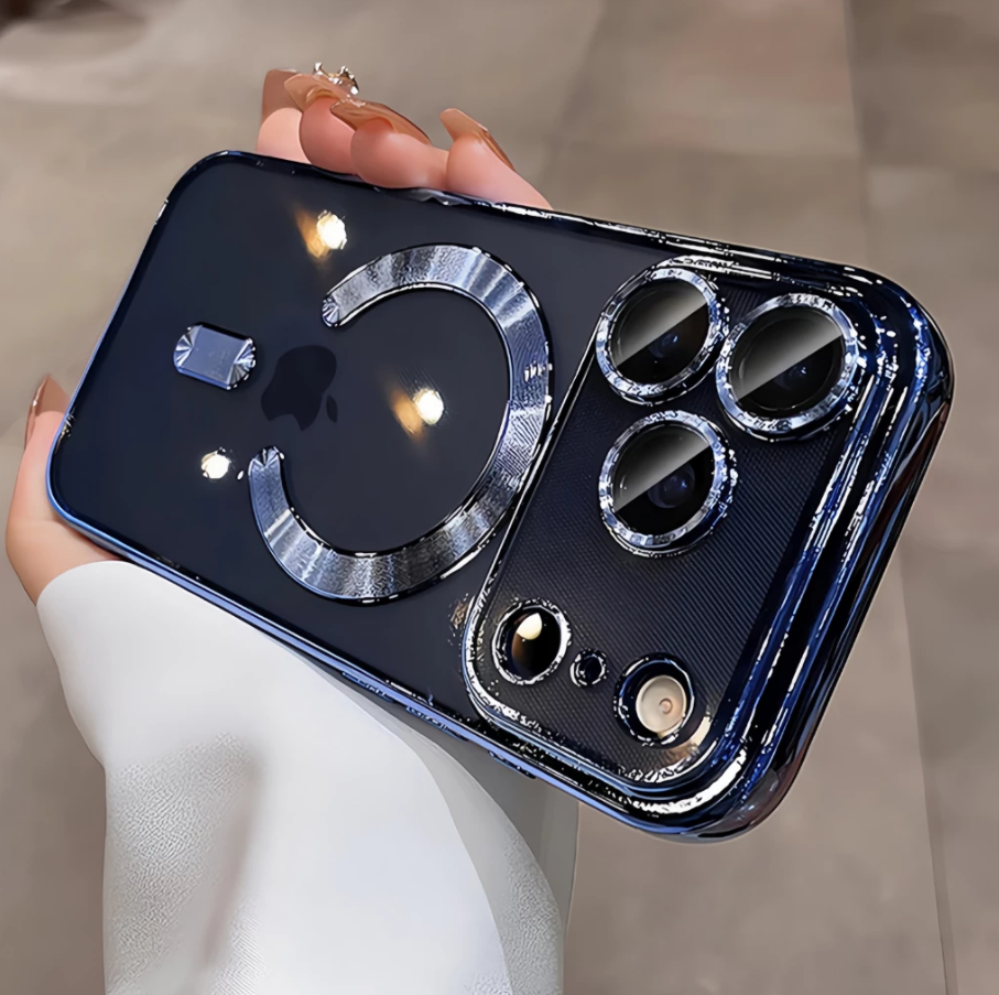 Transparent Case Compatible for iPhone 17 Air pro max Shockproof Plating Soft case