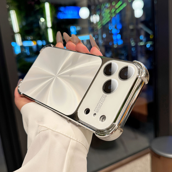 Full-size Shockproof Phone Case with AI button and CD Pattern for iPhone Series