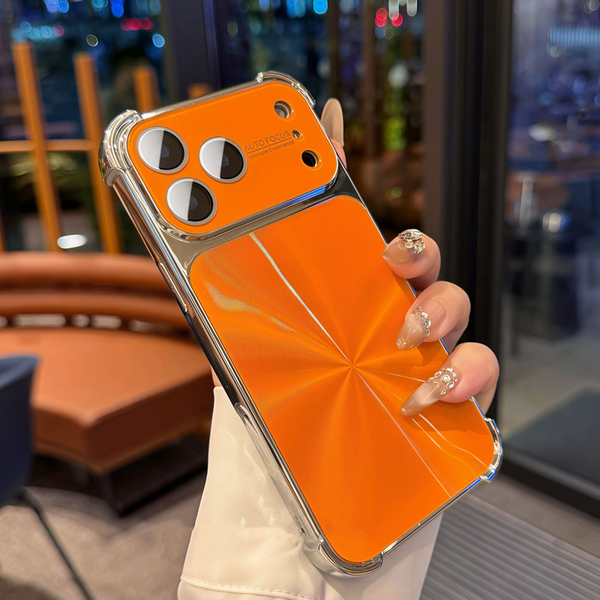 Full-size Shockproof Phone Case with AI button and CD Pattern for iPhone Series